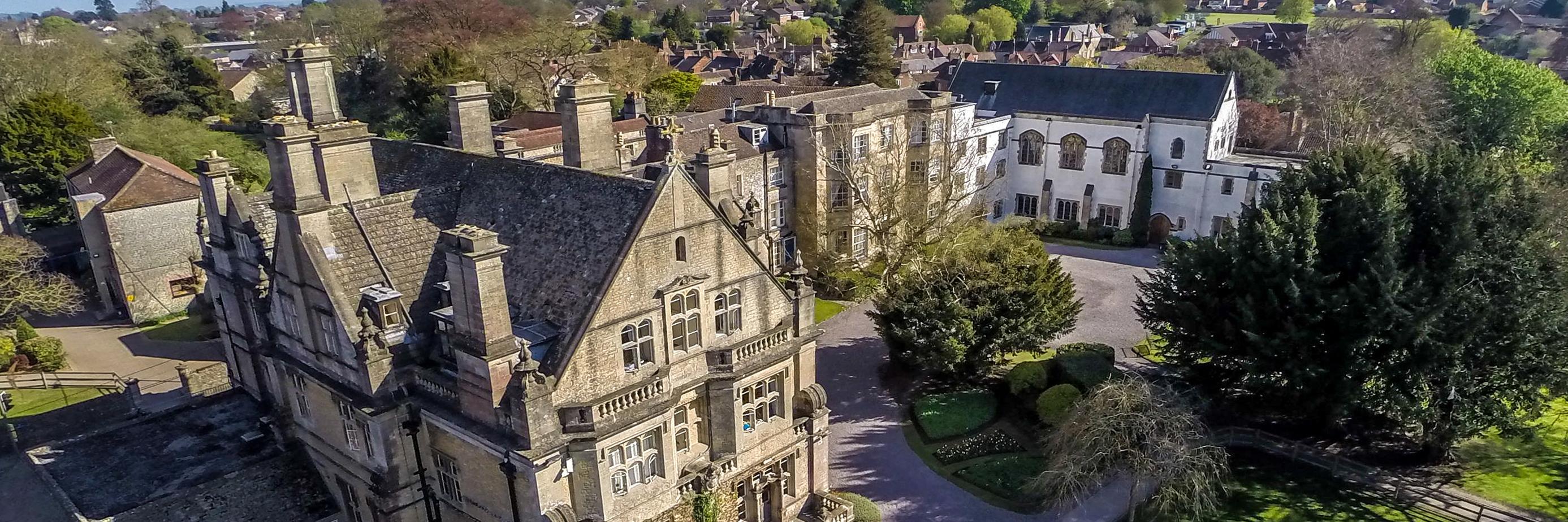 Development at Warminster School banner