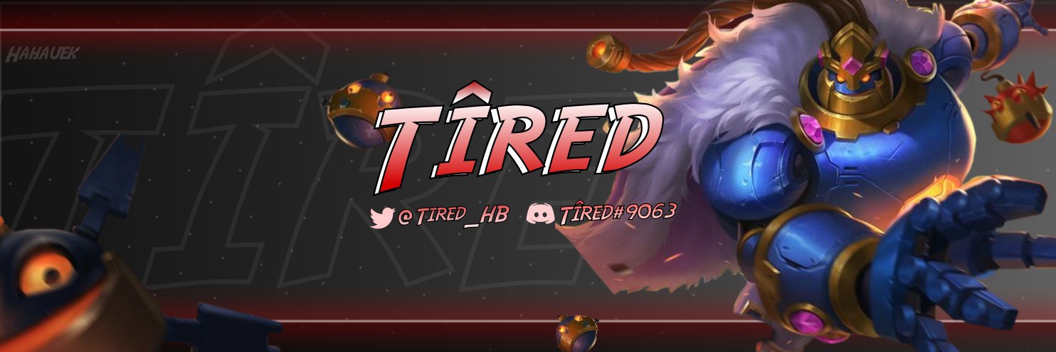 Tîred banner