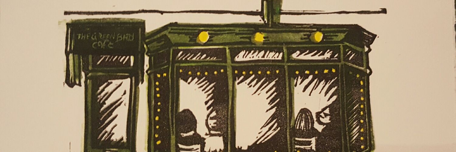 The Green Bird Cafe banner