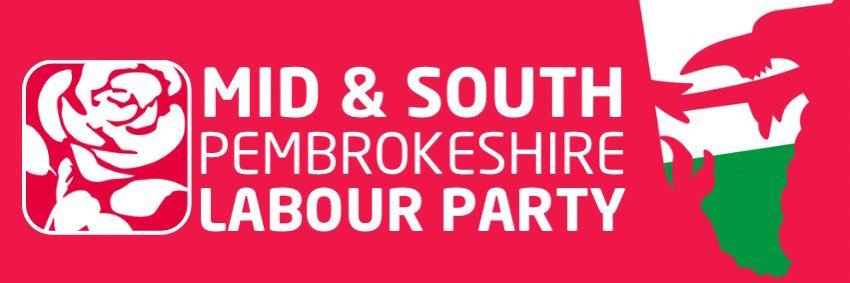 Mid and South Pembrokeshire Labour banner