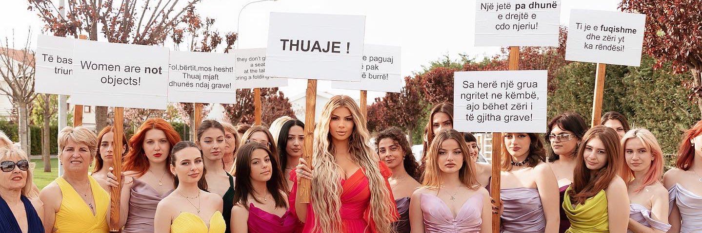 LuanaVjollca's profile banner image