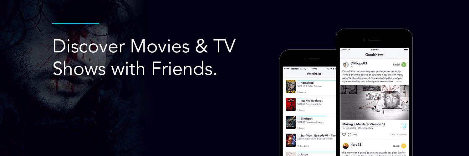 GoodshowsApp's profile banner image