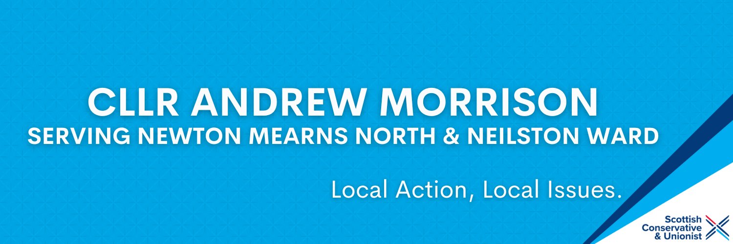 Cllr Andrew Morrison banner