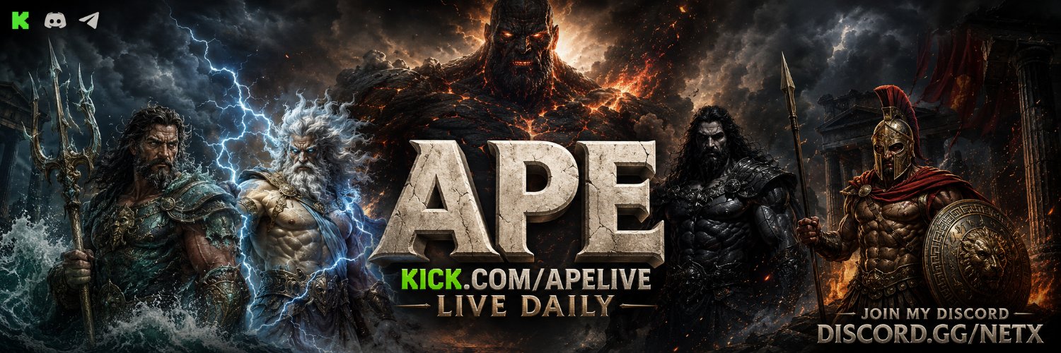ApeIsLive's profile banner image