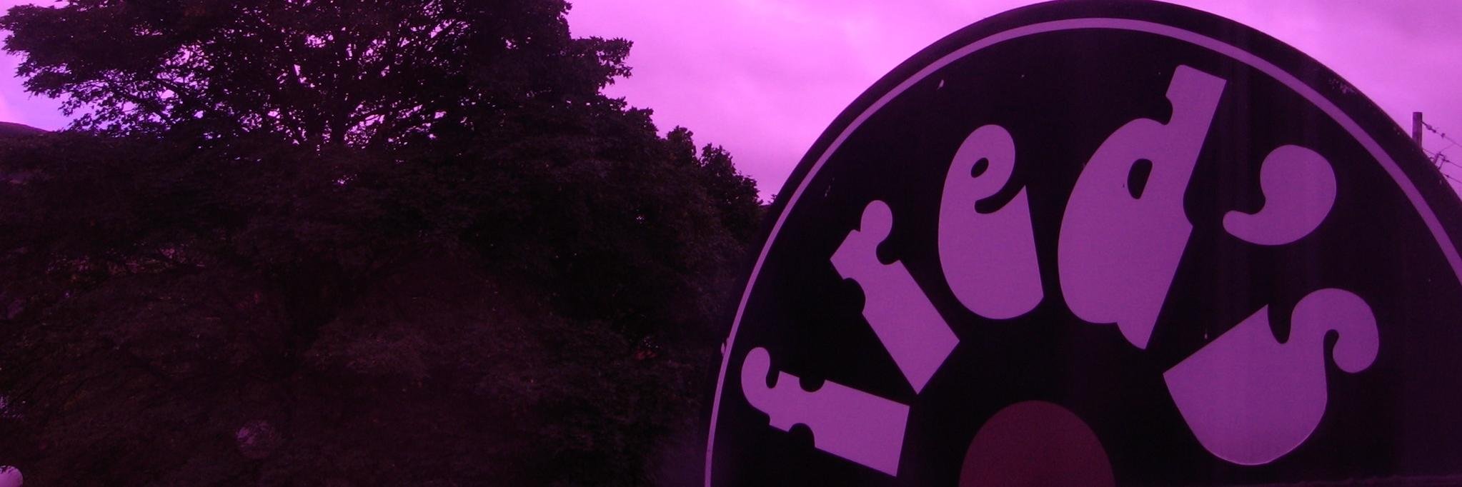Fred's Records banner