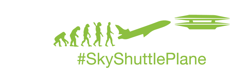 Sky Shuttle Plane banner