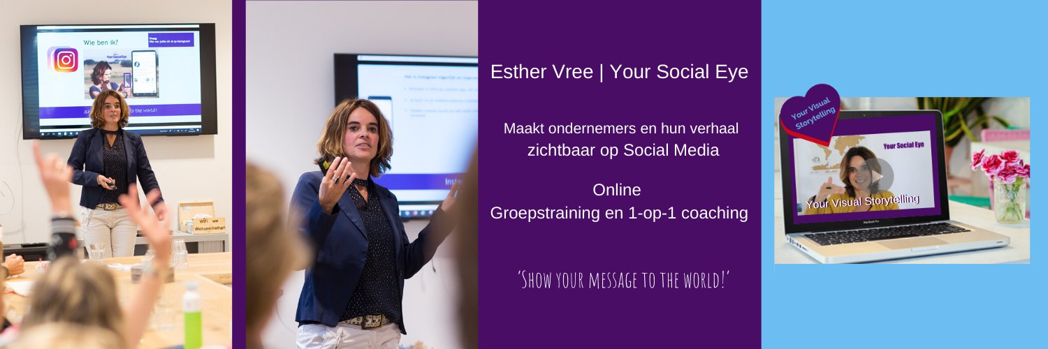 Esther Vree | Your Social Eye banner