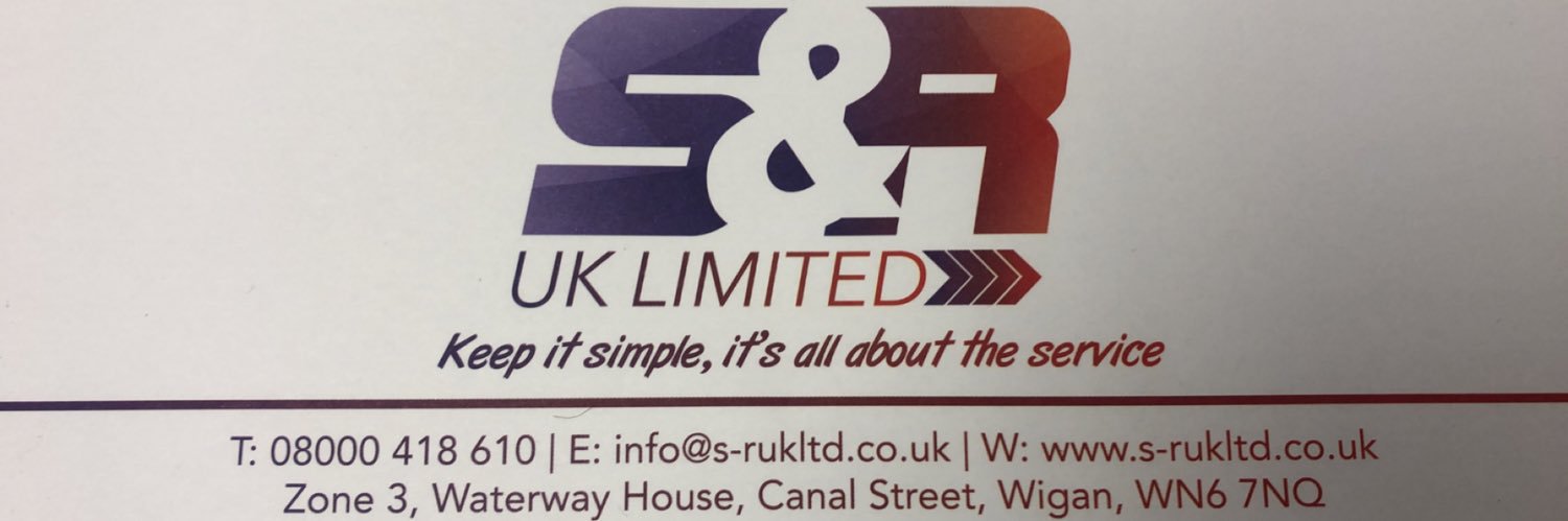 S&R UK LIMITED banner
