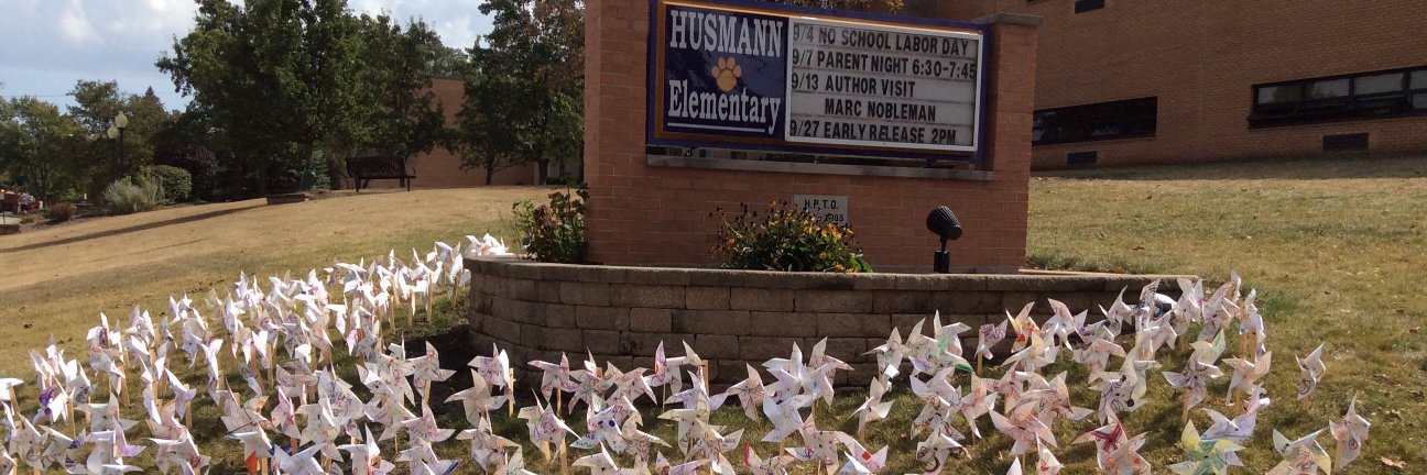 Husmann Elementary banner