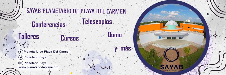 Planetario Playa banner