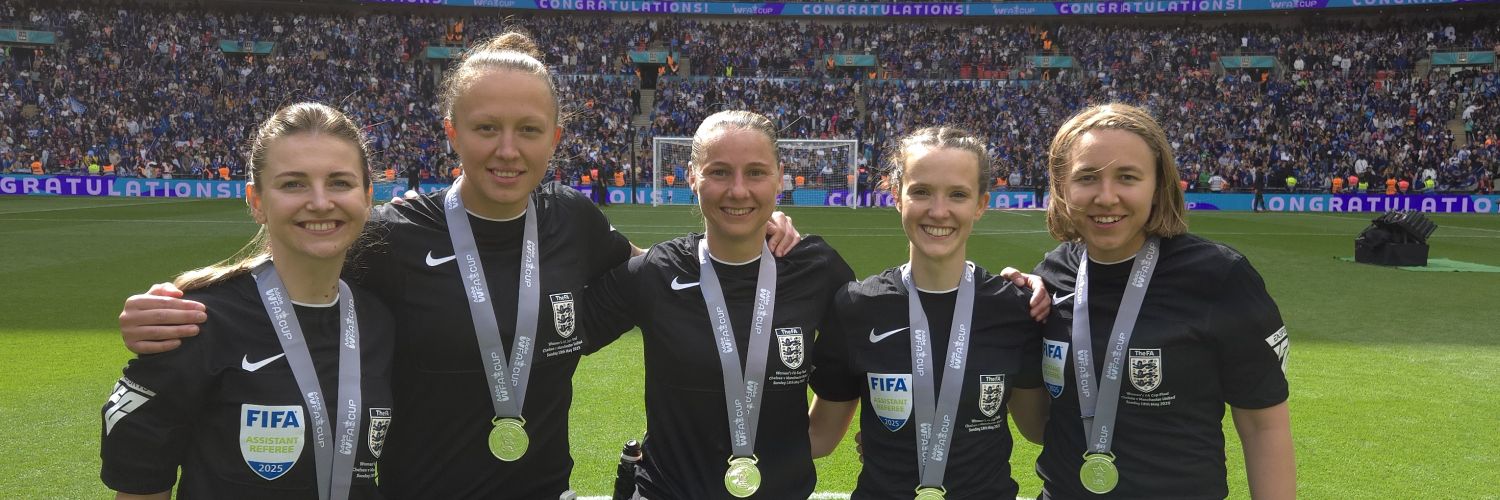 FA Refereeing's banner
