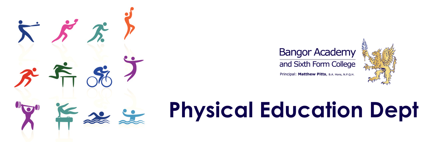 PE Department banner