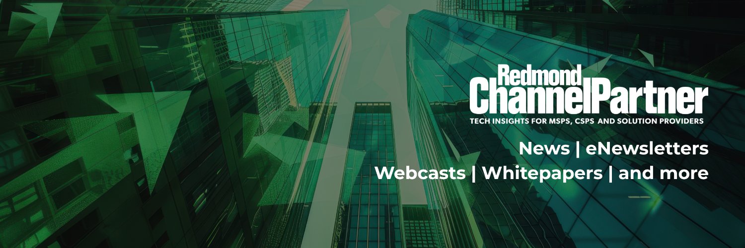 Redmond Channel Partner banner