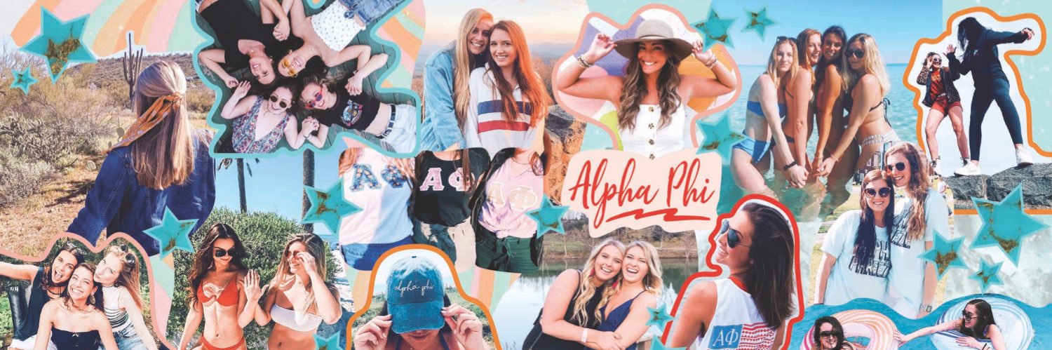 App State Alpha Phi banner