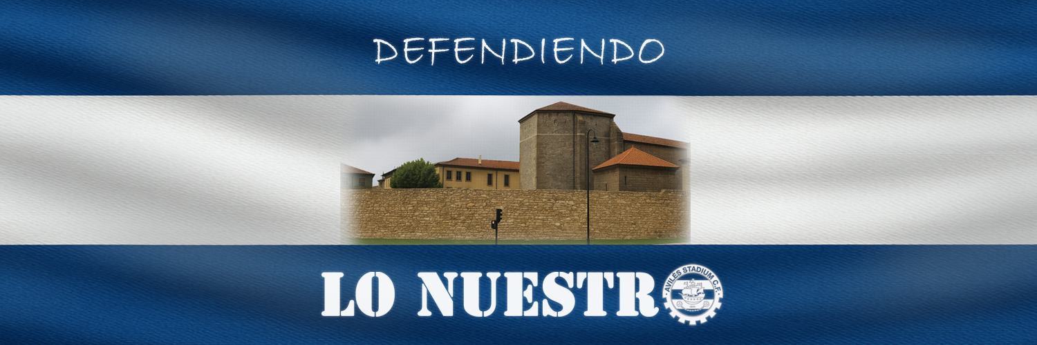 Avilés Stadium CF banner