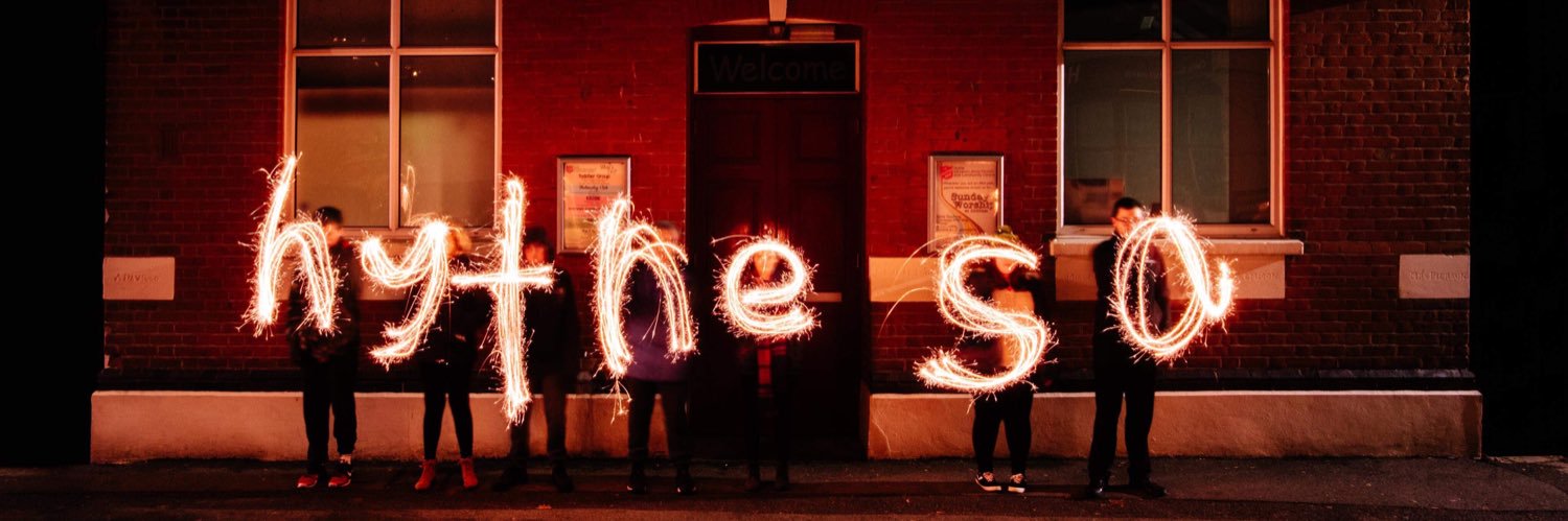 Hythe Salvation Army banner