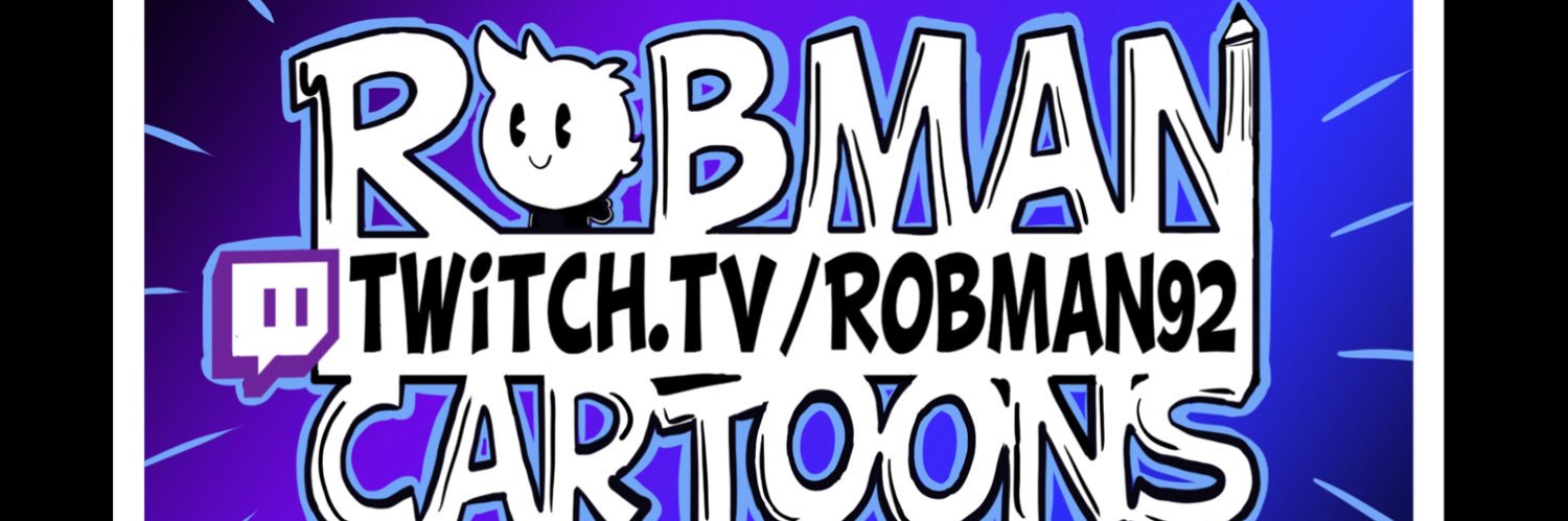 twitch.tv/robman92 (Waxxed, Save 🇺🇦, stop Nazis) banner