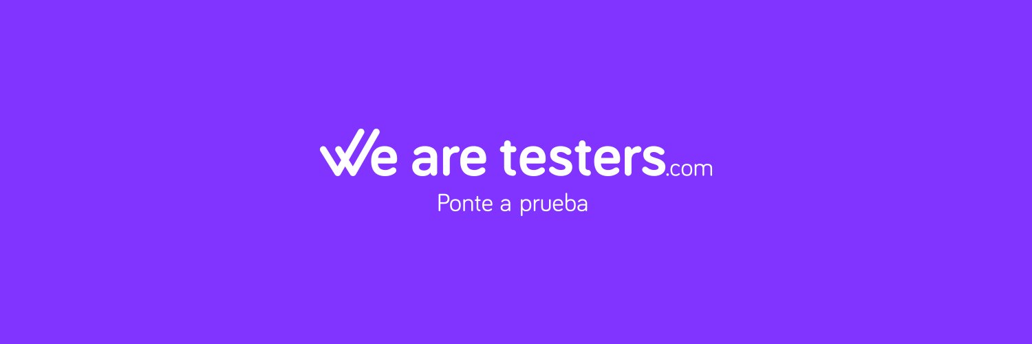 WE ARE TESTERS banner