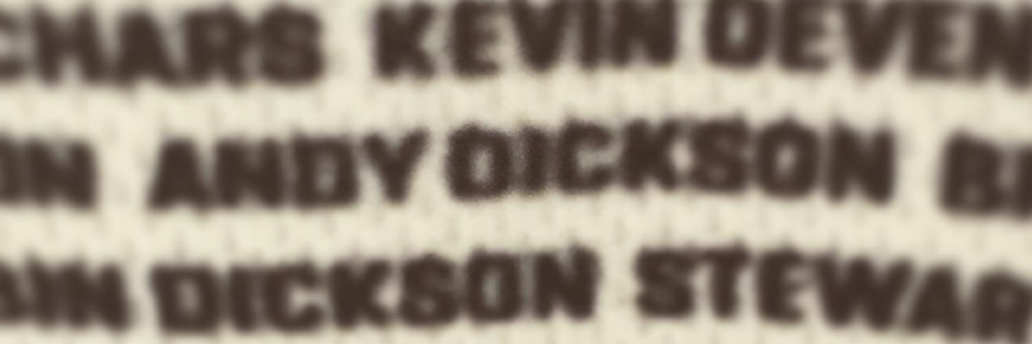 Andy Dicksön banner