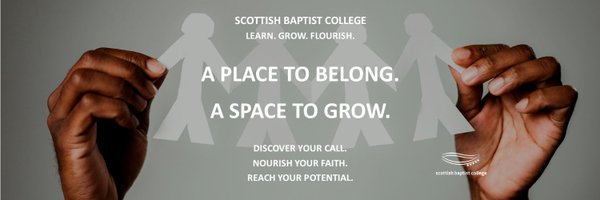 ScotBaptCollege Profile Banner