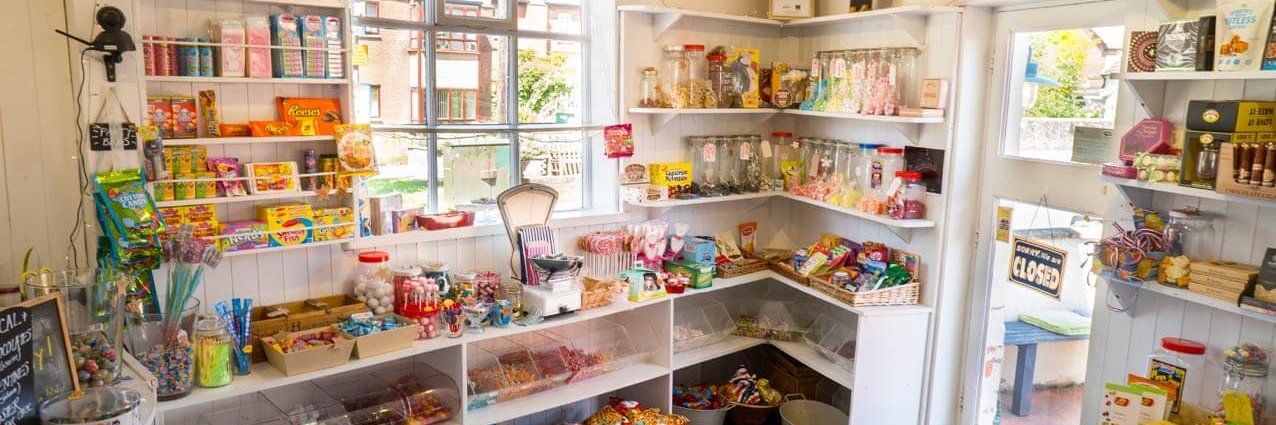 SIMPSON'S SWEET SHOP banner