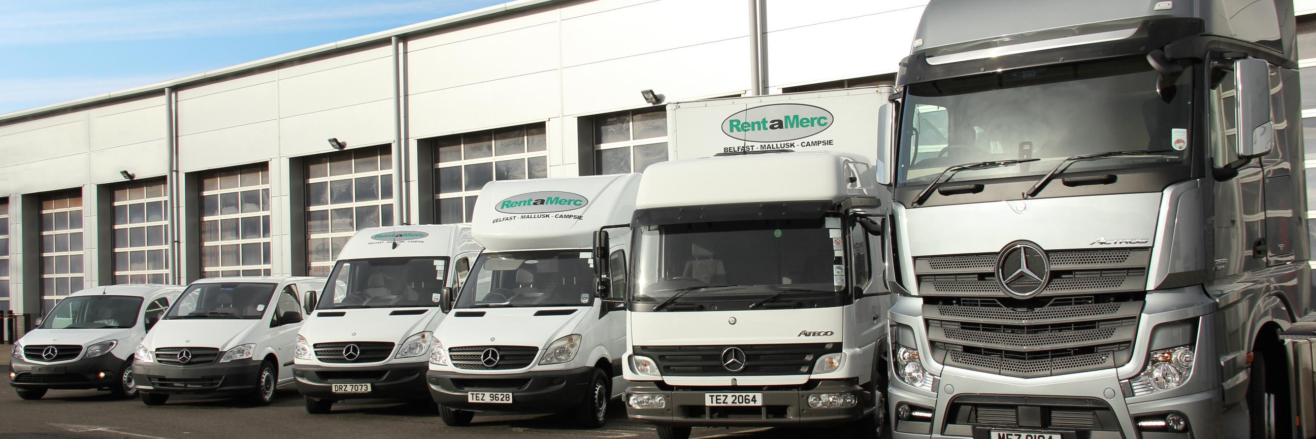 RentaMerc Van Rental banner