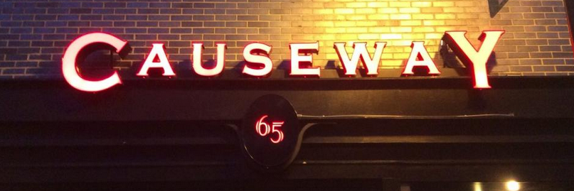 Causeway restaurant banner