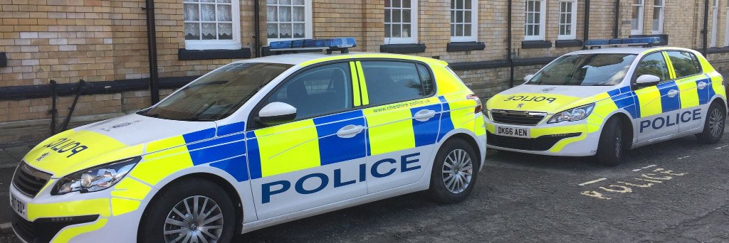 Warrington Police banner