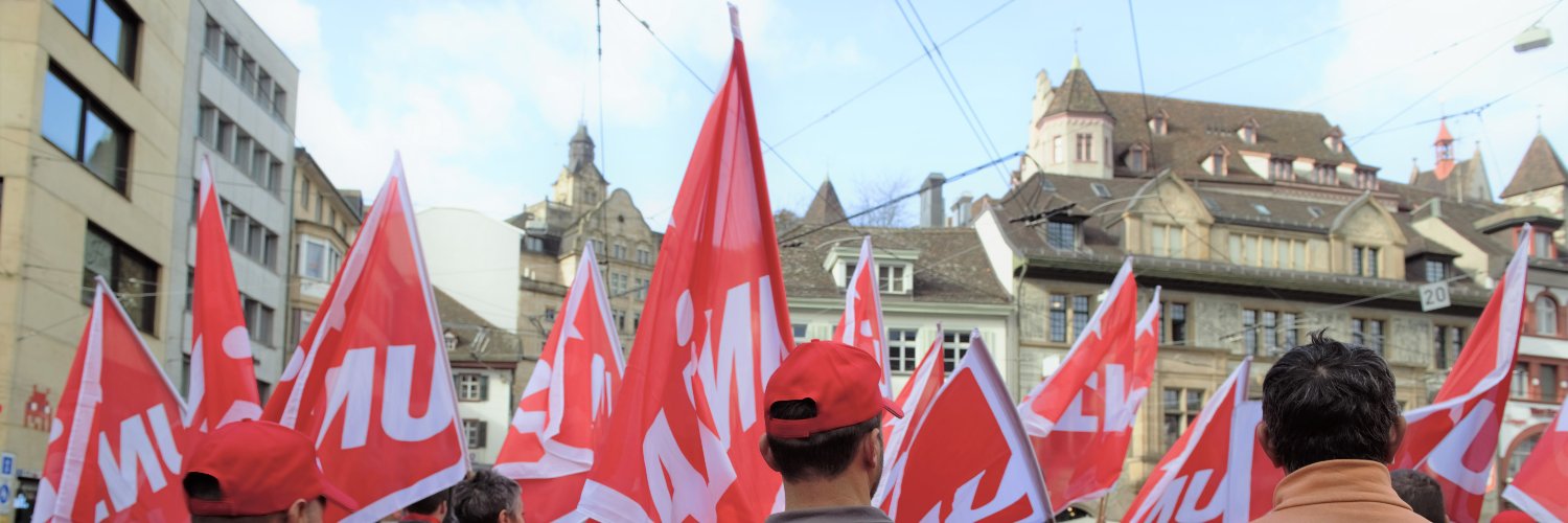 Unia Aargau-Nordwestschweiz banner