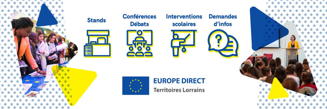 Europe Direct Territoires Lorrains banner