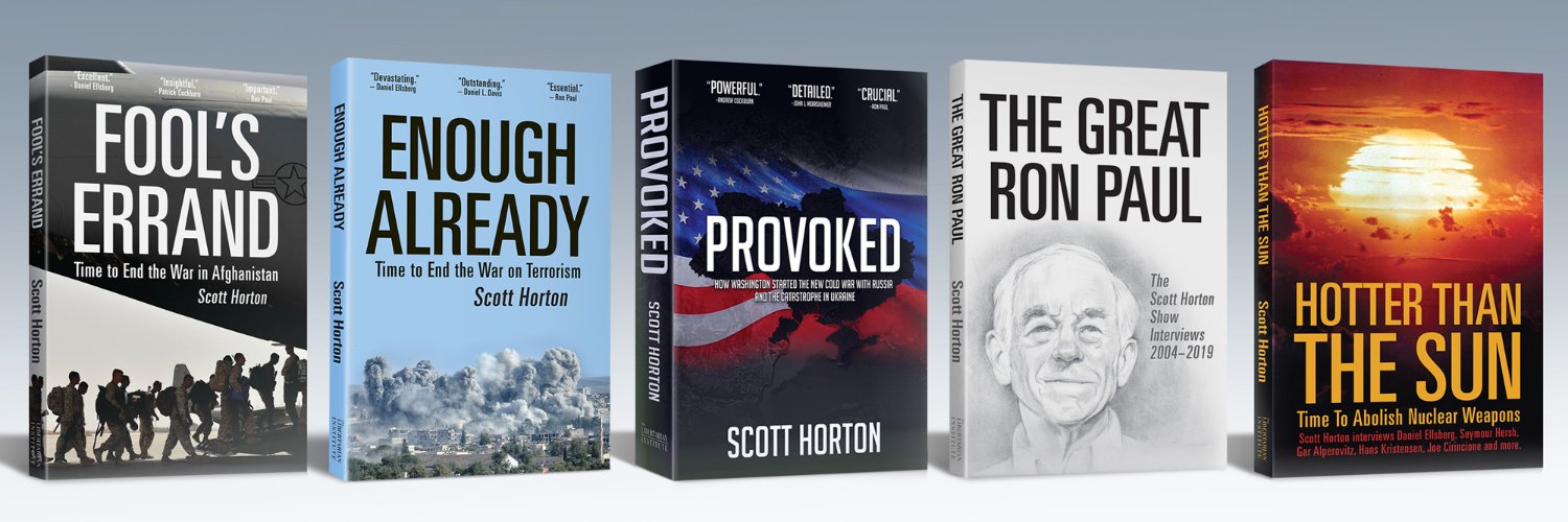 Scott Horton's banner