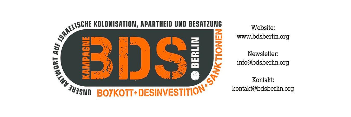 BDS Berlin banner