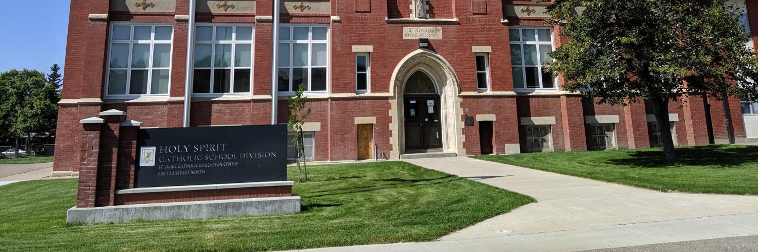 Holy Spirit Catholic School Division banner