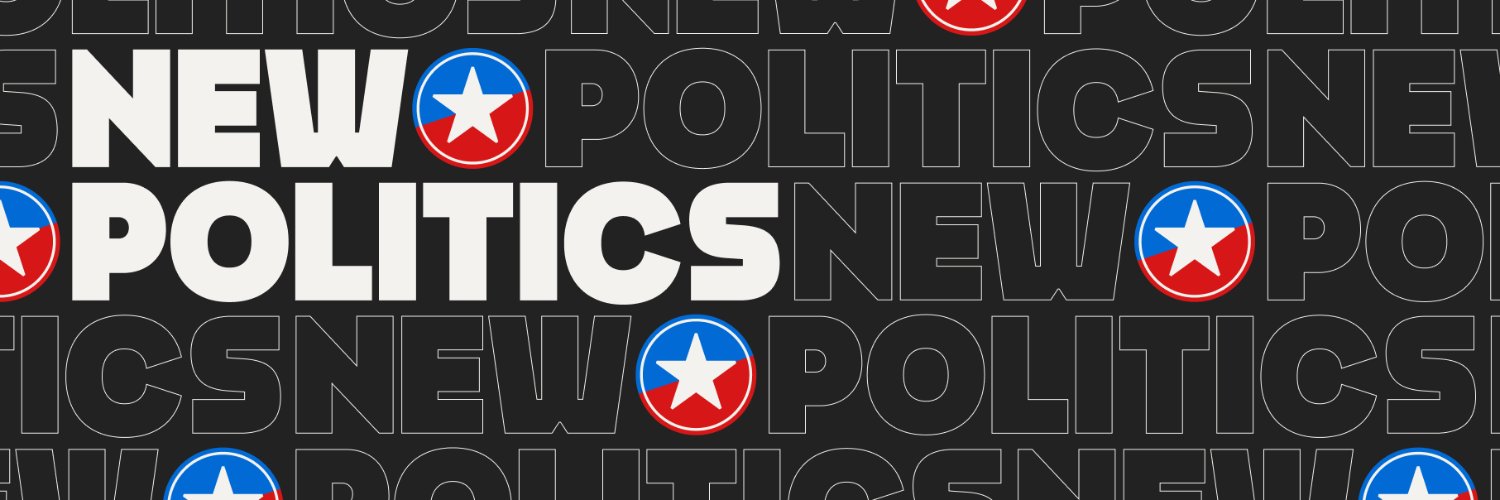 New Politics's banner