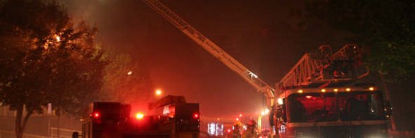 Burlington Professional Firefighters IAFF 1552 banner