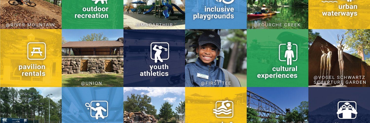 Little Rock Parks & Recreation banner