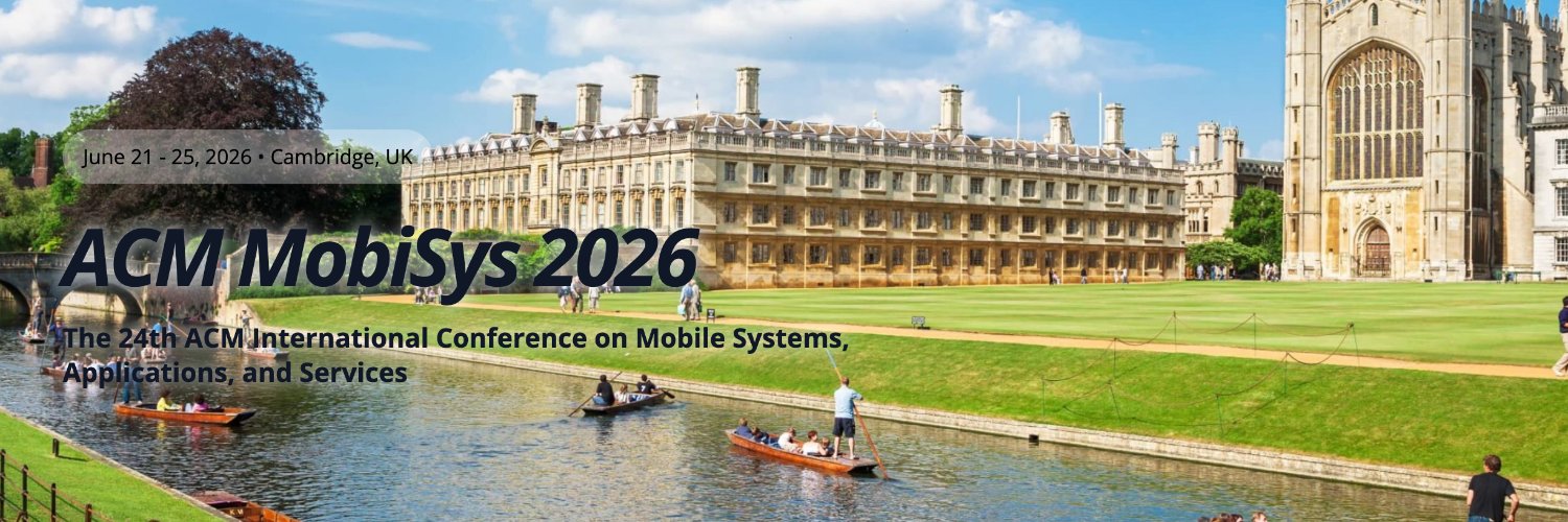 ACM MobiSys banner