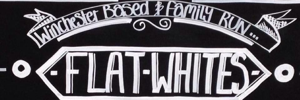 Flat Whites Winch banner