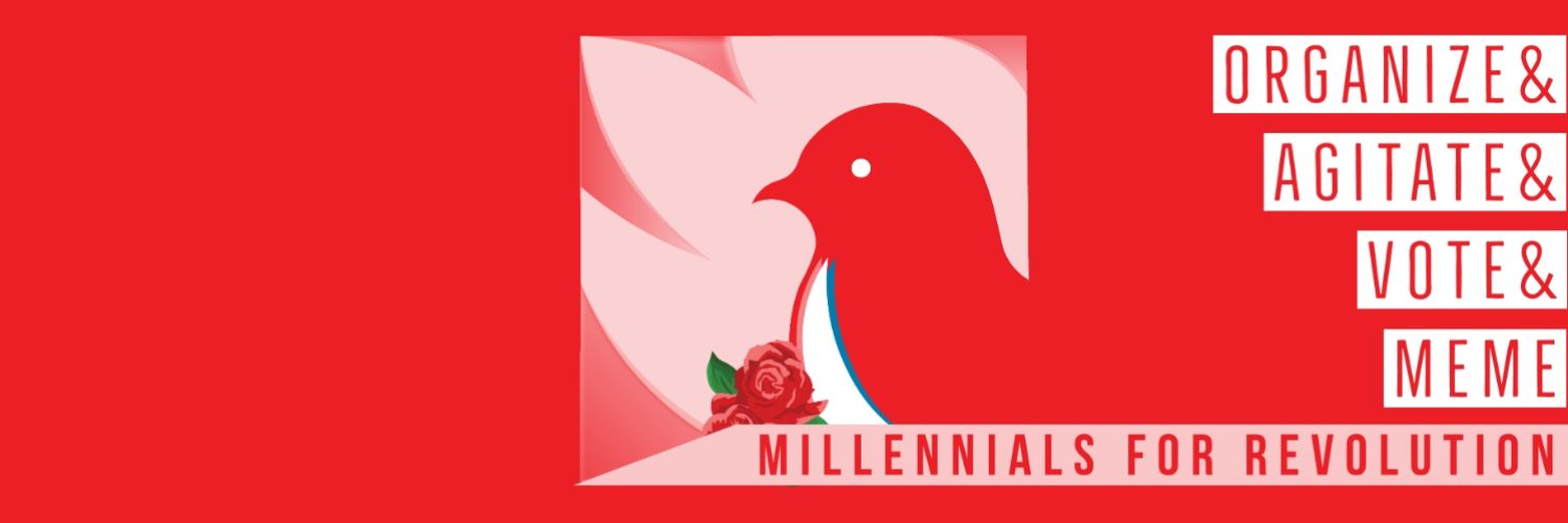 Millennials For Revolution banner