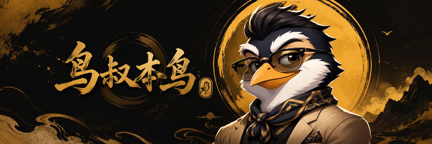 鸟叔本鸟 banner