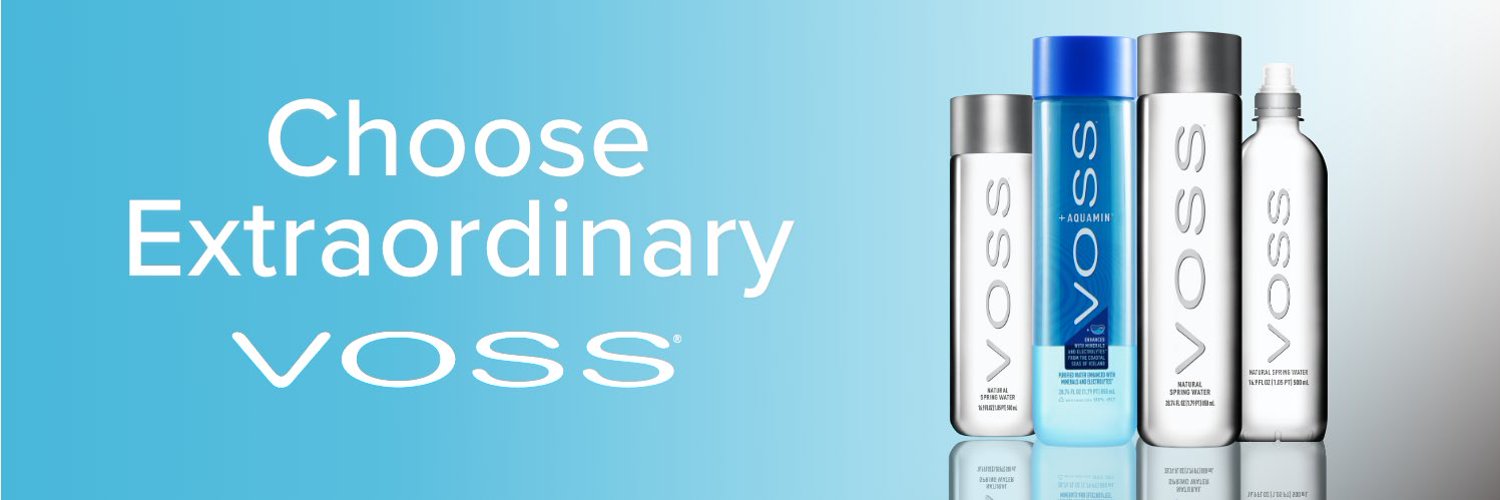 Voss Water Profile Banner