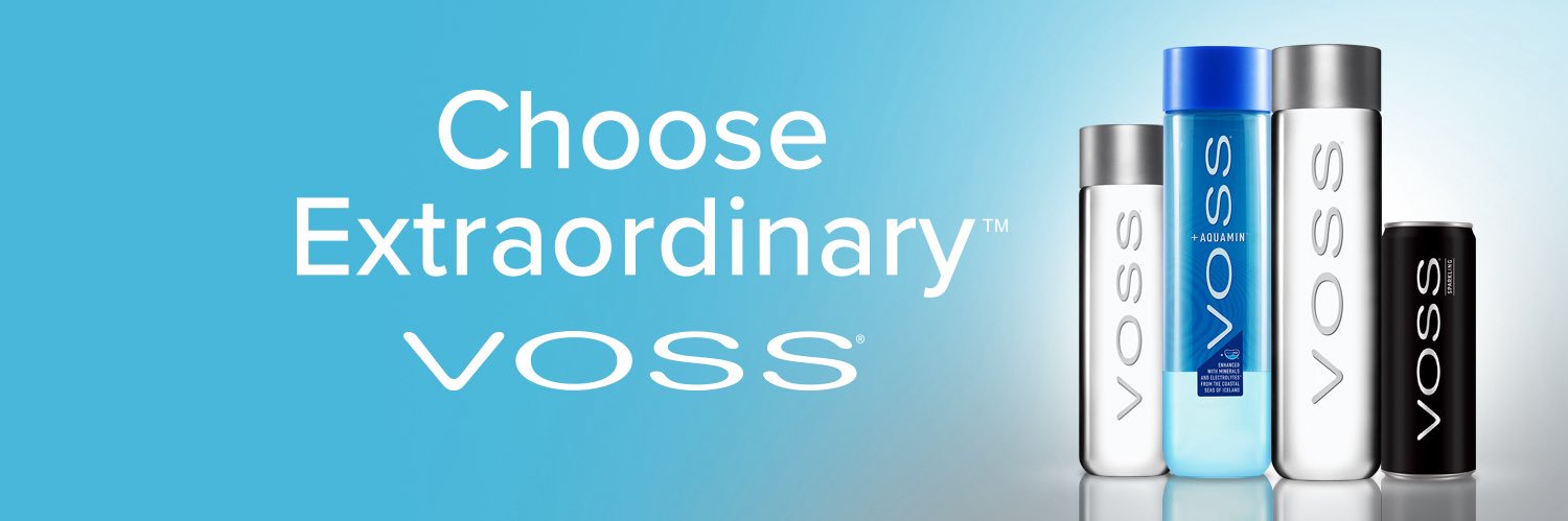 Voss Water banner
