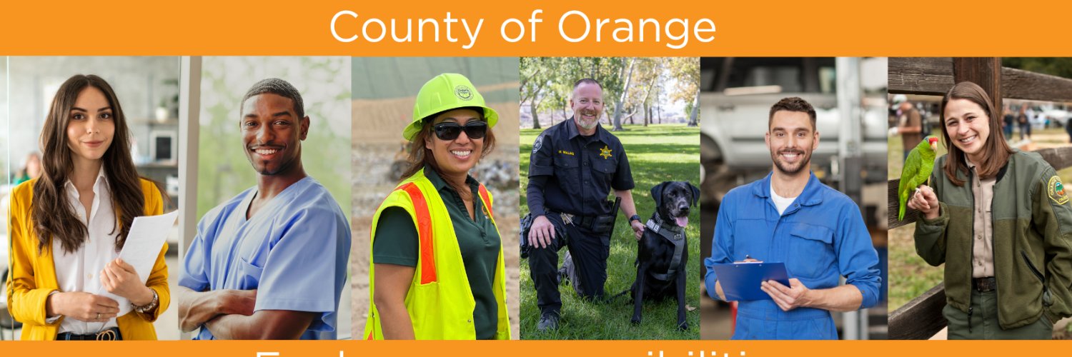 County of Orange, Human Resource Services (HRS) banner