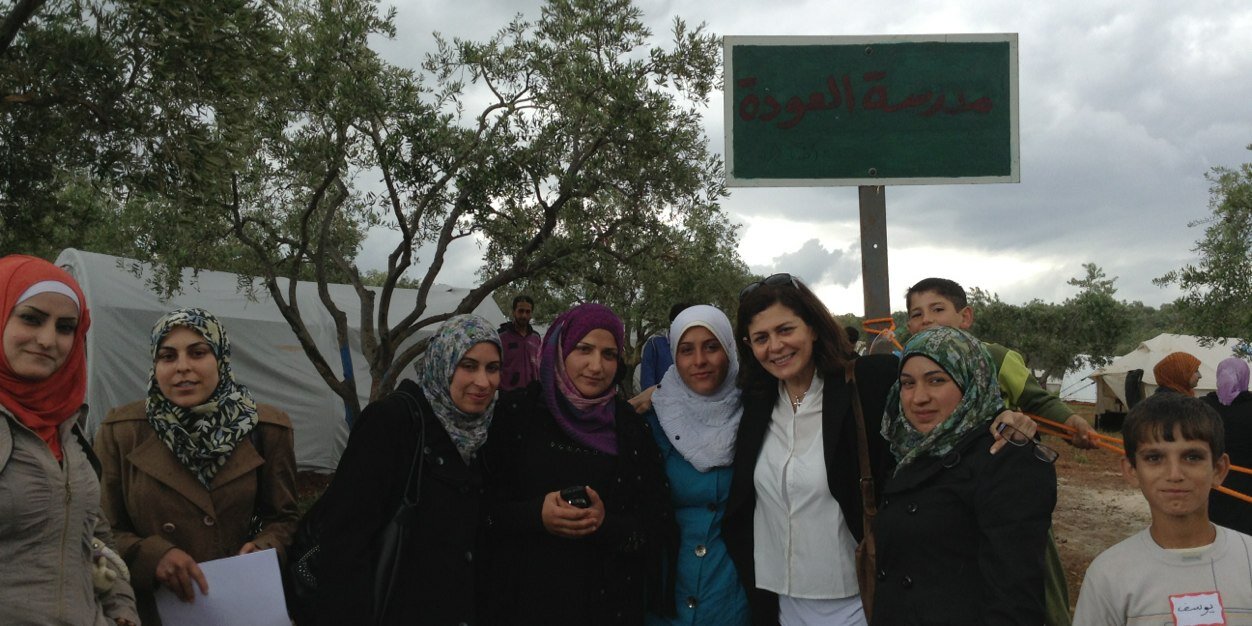 Hind Kabawat's banner