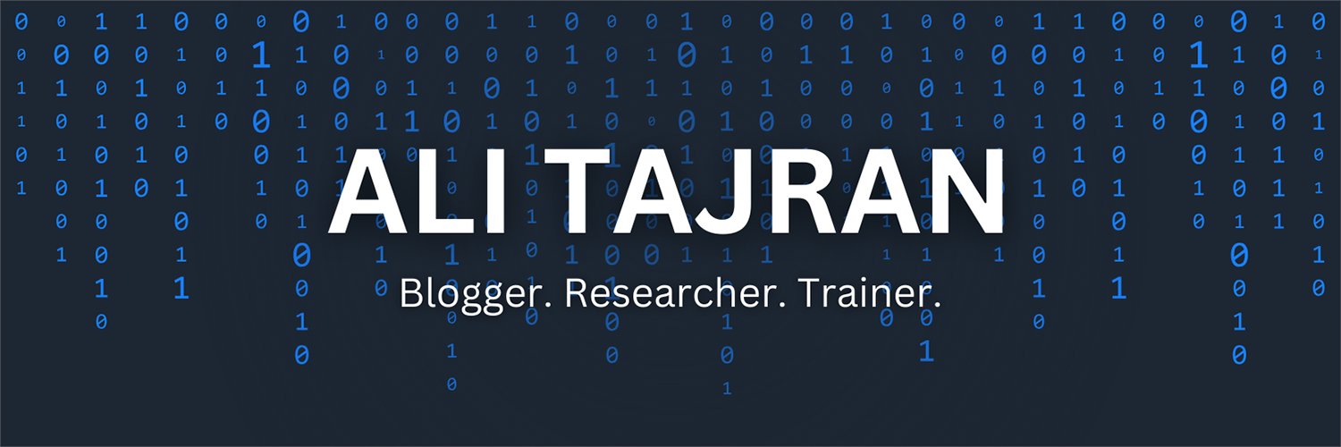 ALI TAJRAN's banner