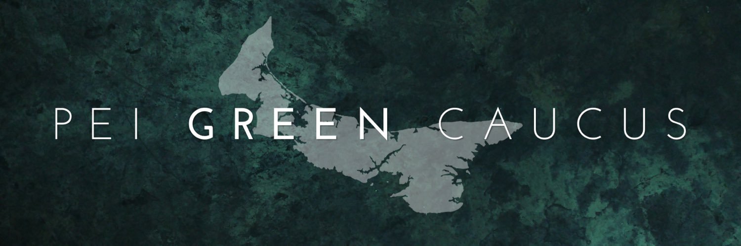 PEI Green Caucus banner