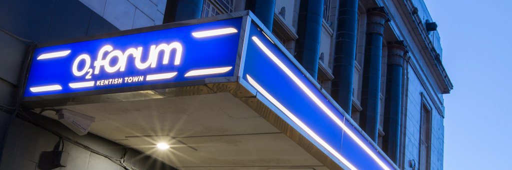 O2 Forum Kentish Town banner