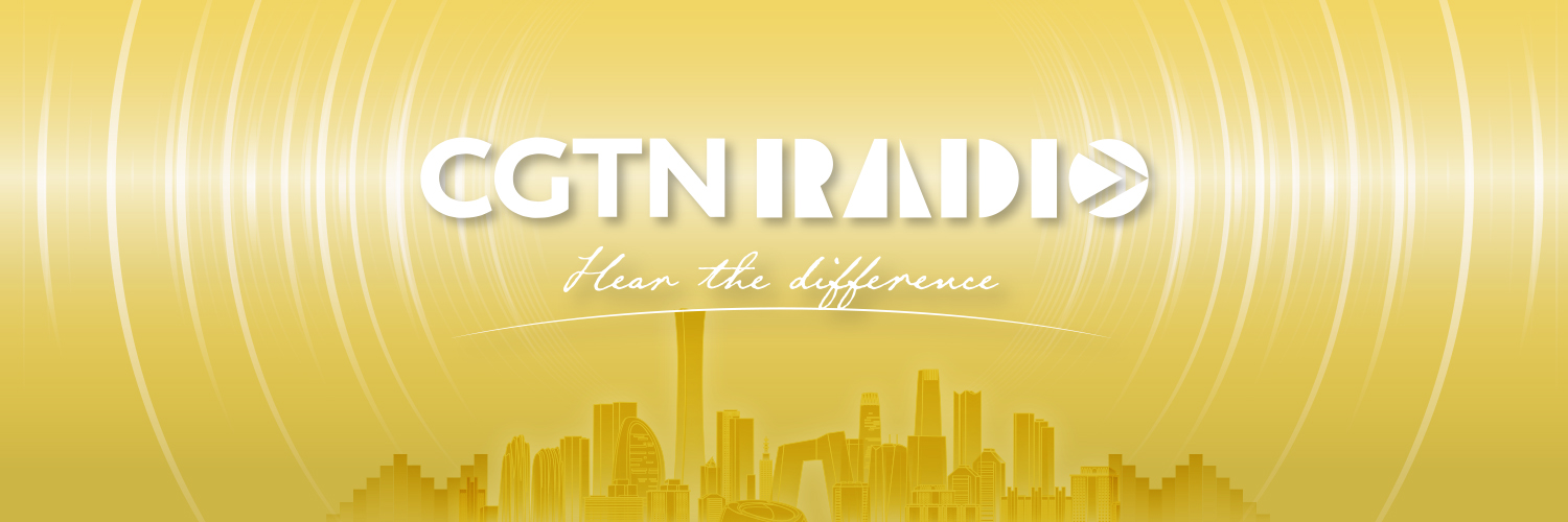 CGTN Radio's banner