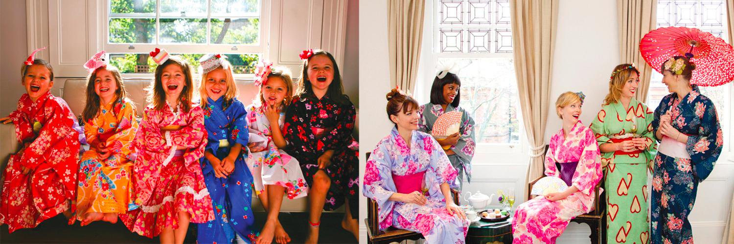 takayo kimono party banner