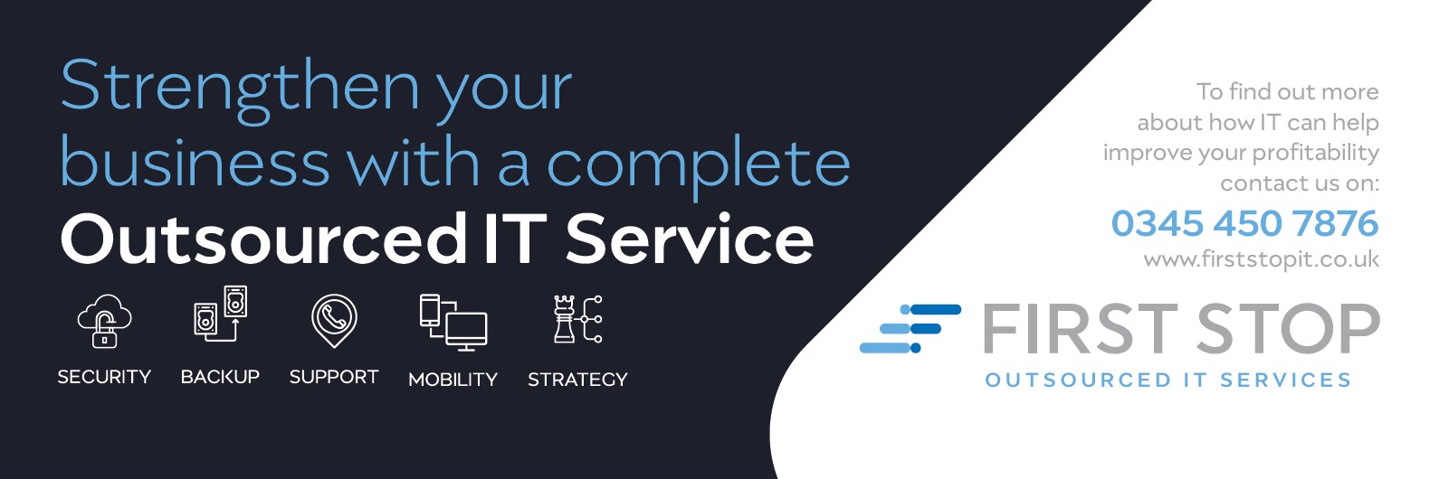 First Stop IT banner